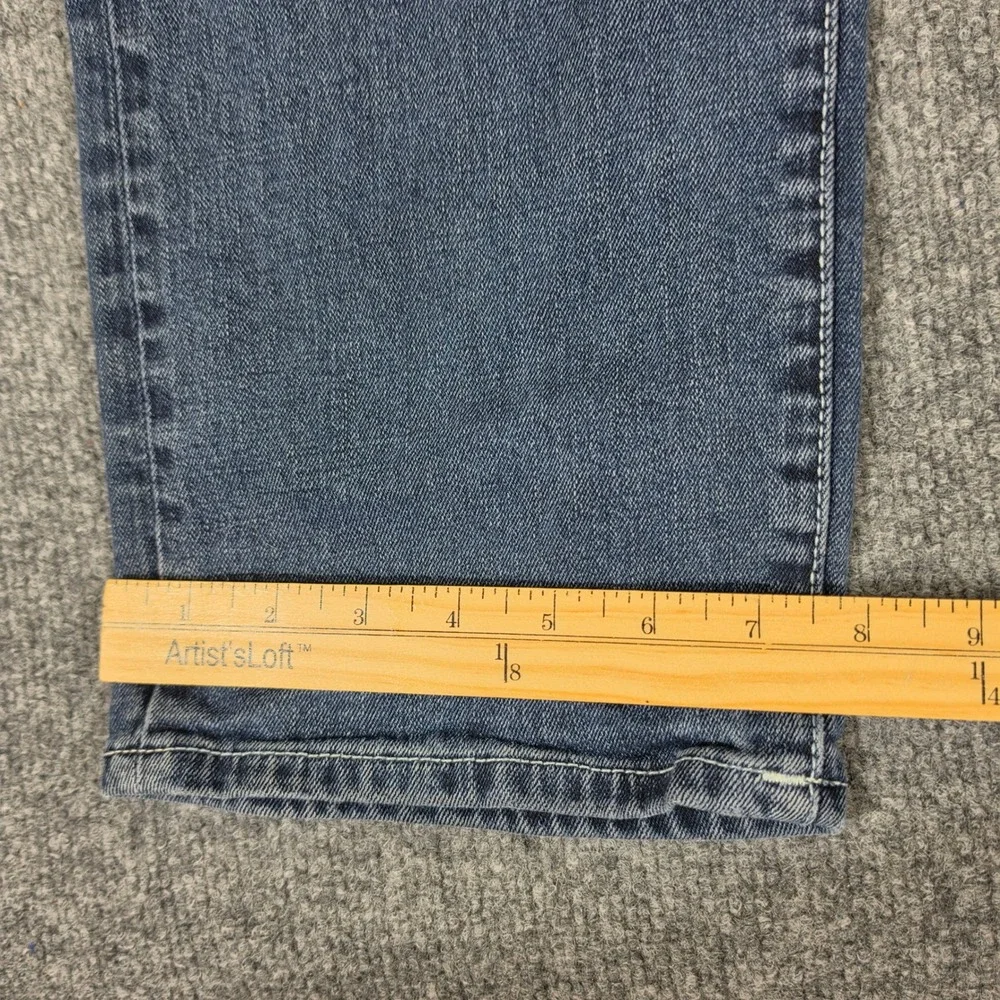 True Religion Ricky Relaxed Straight Jeans Mens Blue Denim Tag 38 Actual 36x31